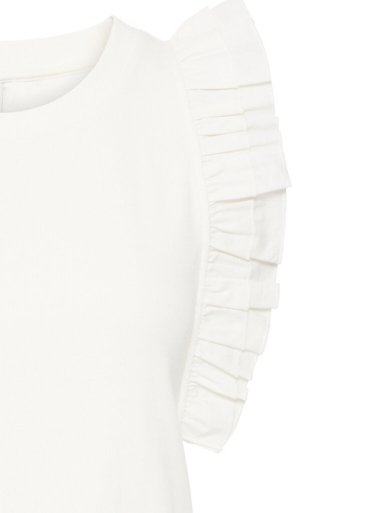 ICHI Frill Cream Tank