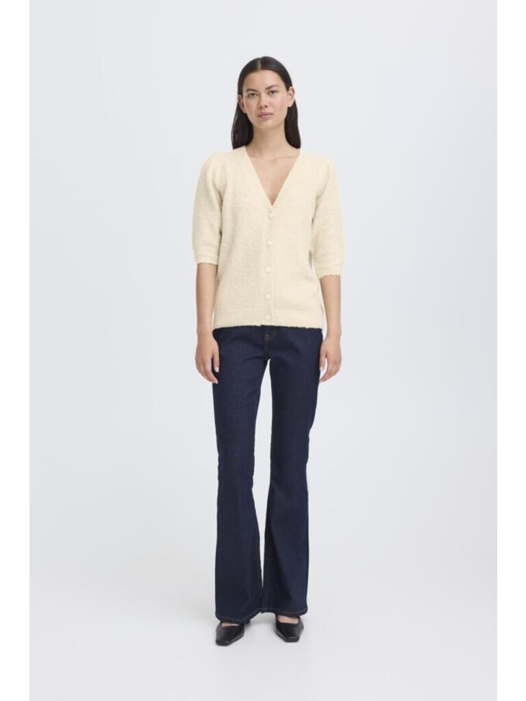 ICHI Creamy Knit Cardi