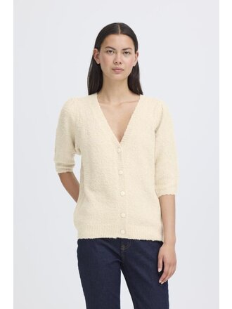 ICHI Creamy Knit Cardi