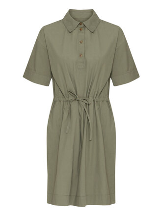 Fransa Olive Shift Dress
