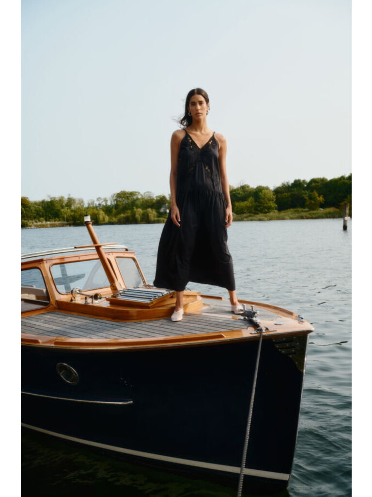 Soaked In Luxury Crochet Cut Out Midi