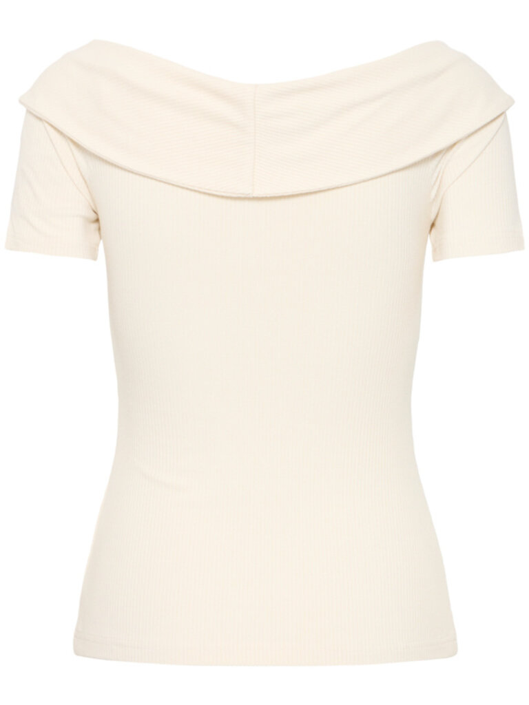 ICHI Cream Twist Top