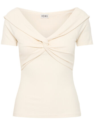 ICHI Cream Twist Top