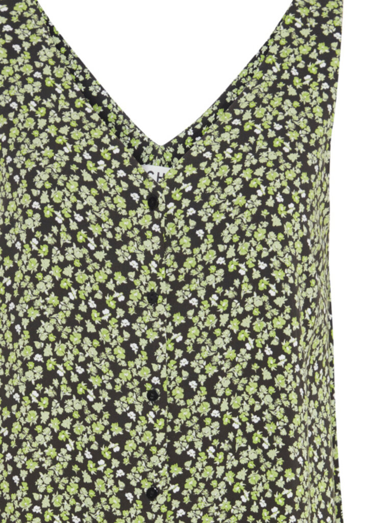 ICHI Lime Floral Mini