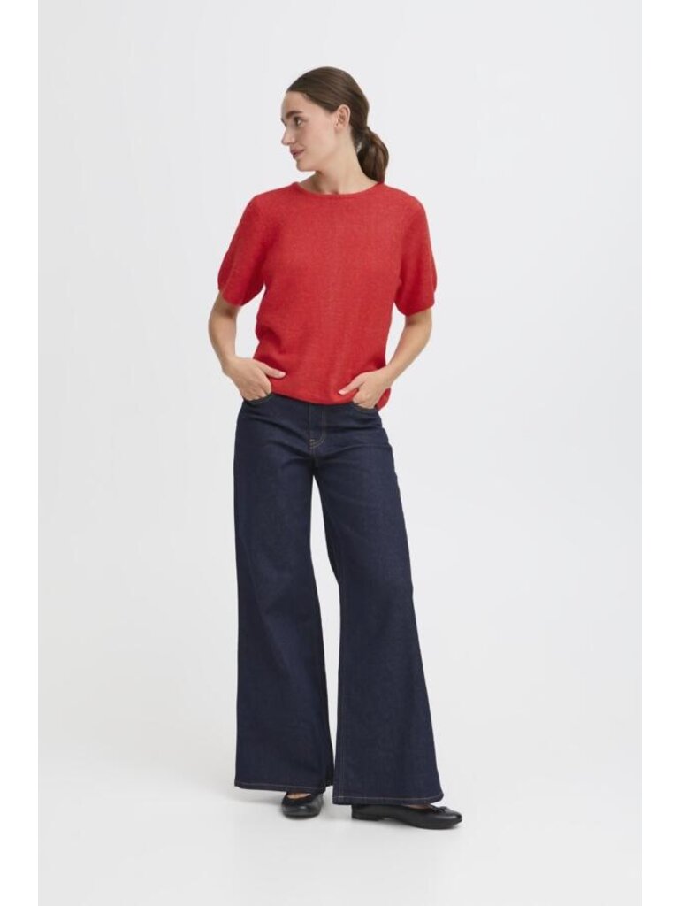ICHI Fiery Red Sweater