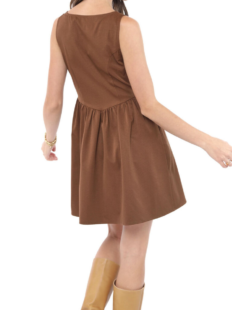 Sadie & Sage Brown Milkmaid Mini