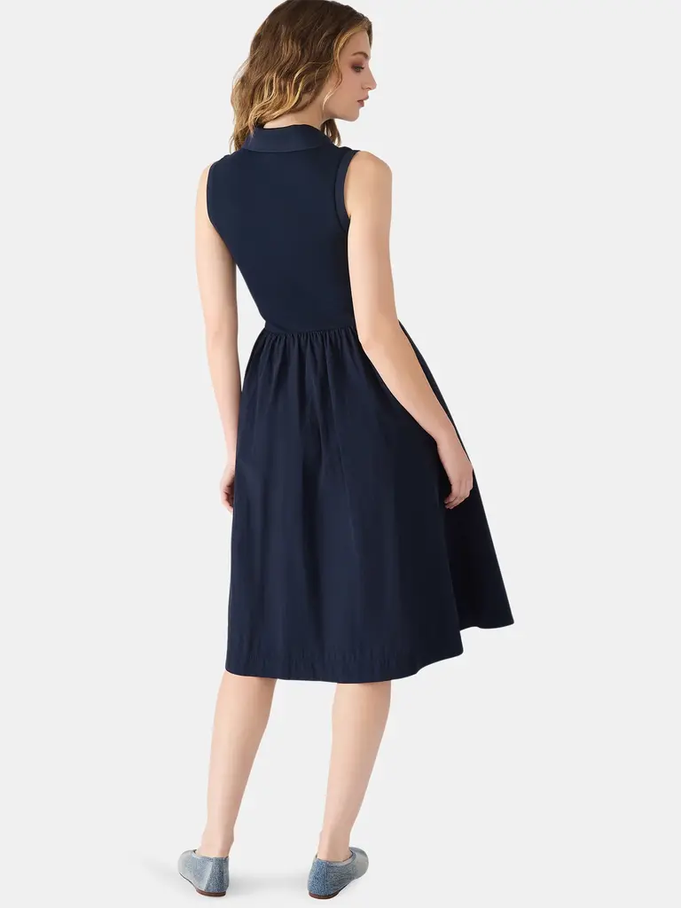 Steve Madden Navy Polo Dress
