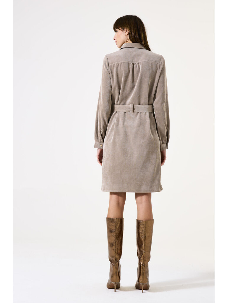 Garcia Creamy Cord Dress