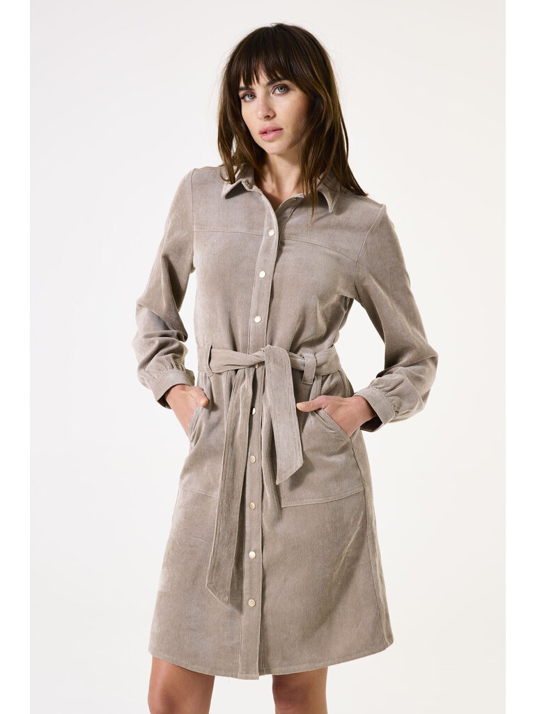 Garcia Creamy Cord Dress