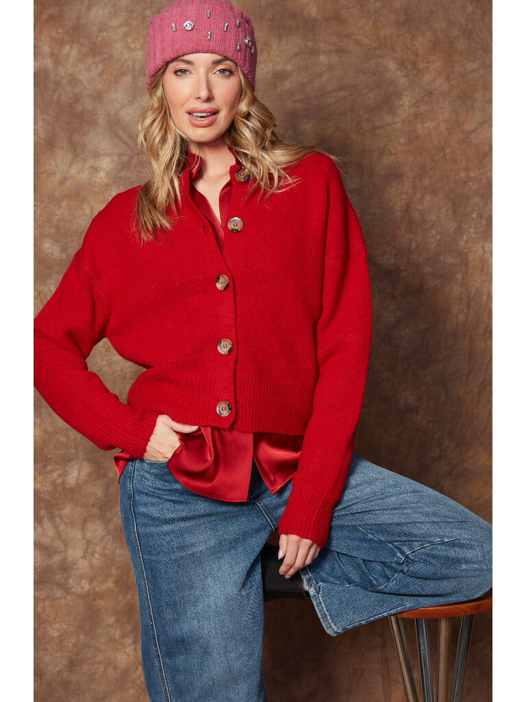 RD Style Garnet Cardigan