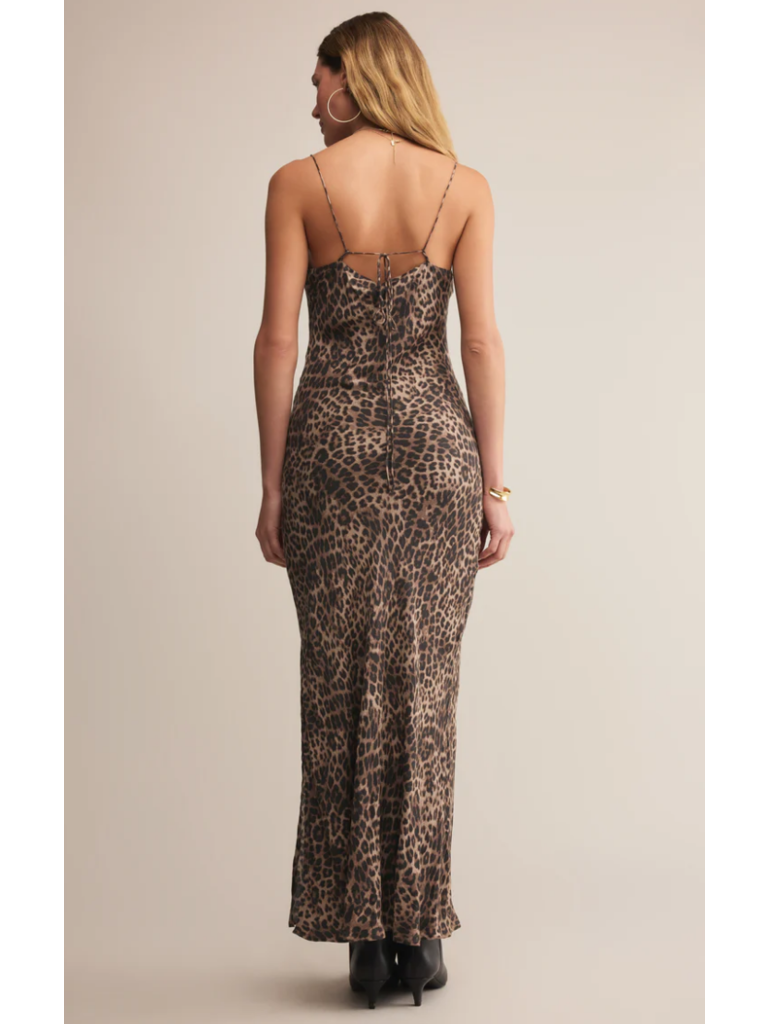 Z Supply Faded Leopard Slip Dress