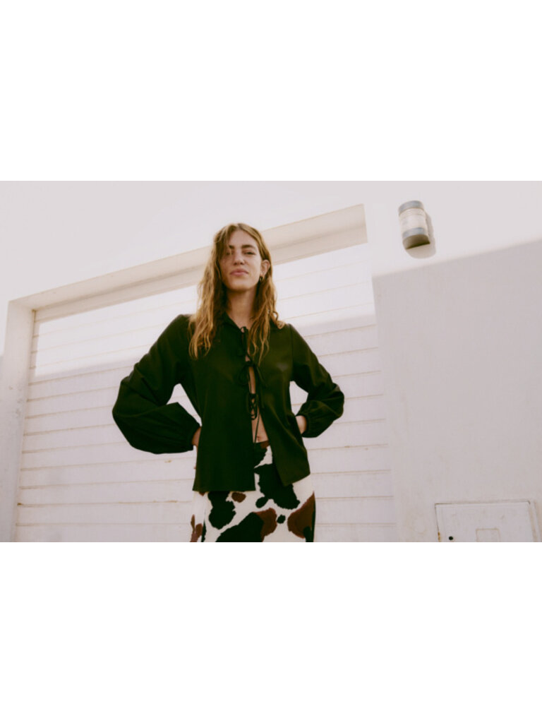 B. Young Cow Print Skirt