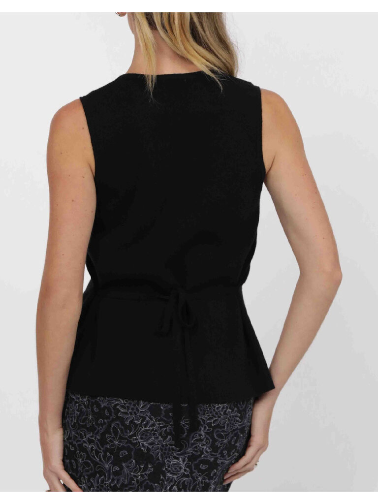 Sage The Label Button Front Vest