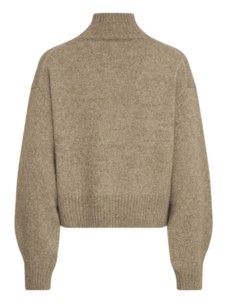 Fransa Sandstone Knit