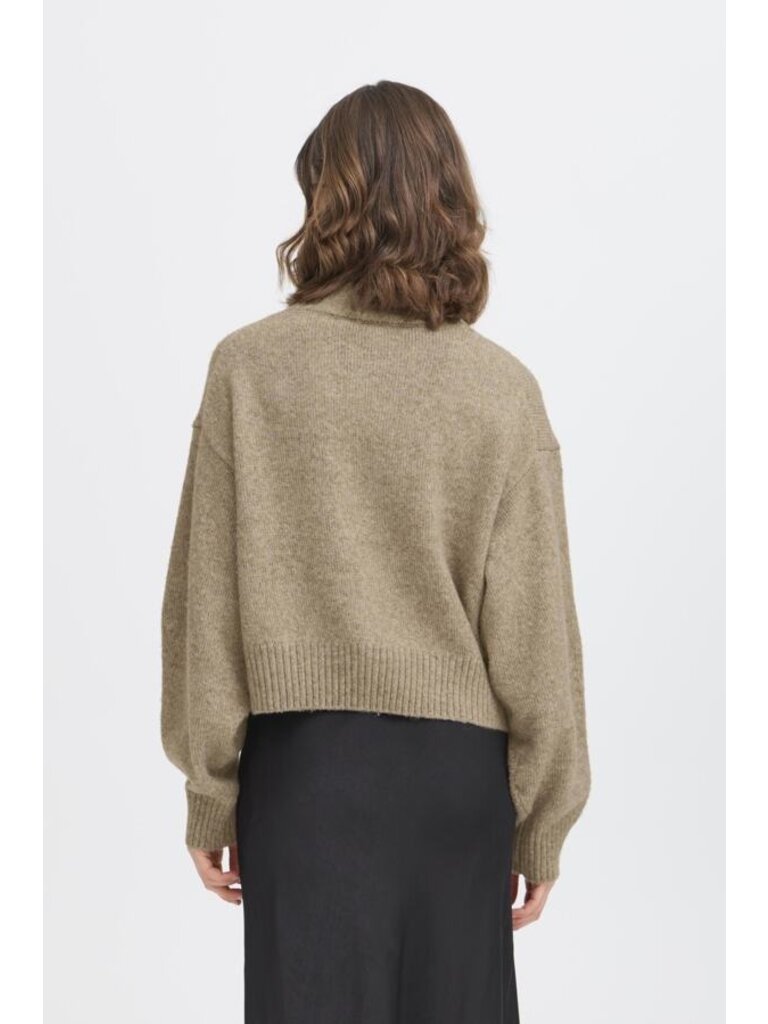 Fransa Sandstone Knit