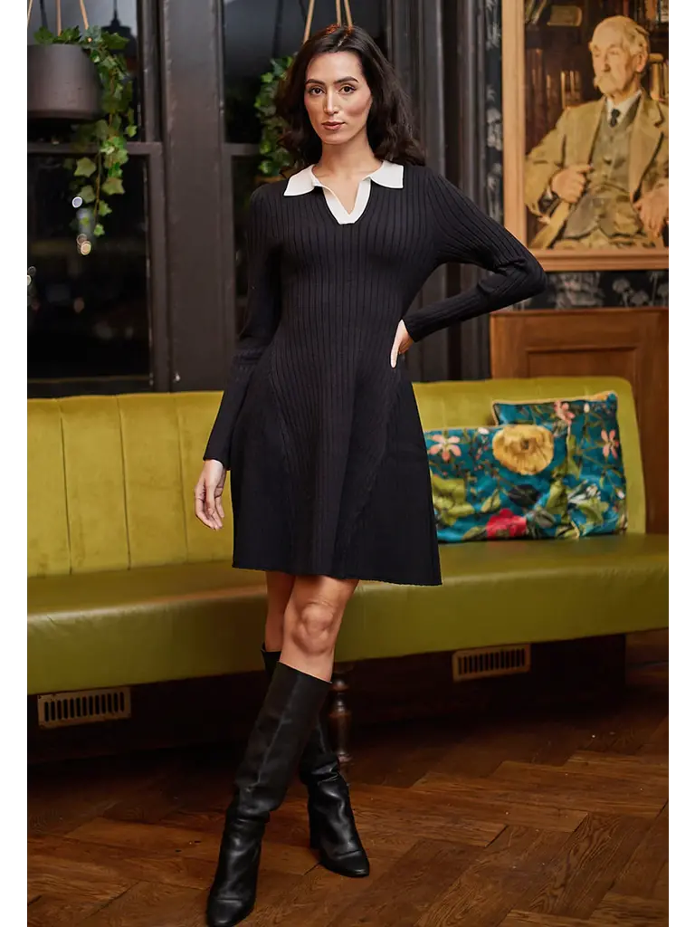 Apricot West End Knit Dress