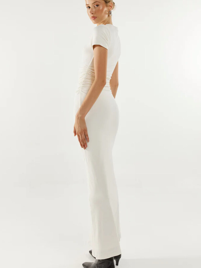Madison The Label White Tee Maxi
