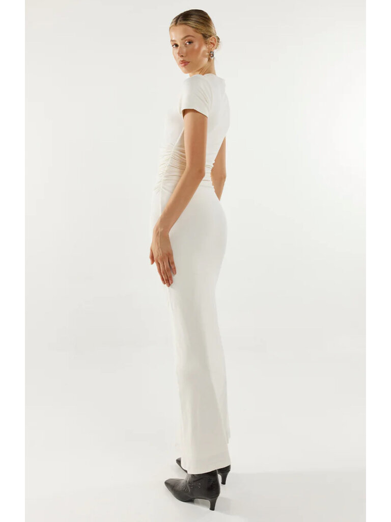 Madison The Label White Tee Maxi