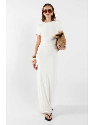 Madison The Label White Tee Maxi Madison The Label White Tee Maxi