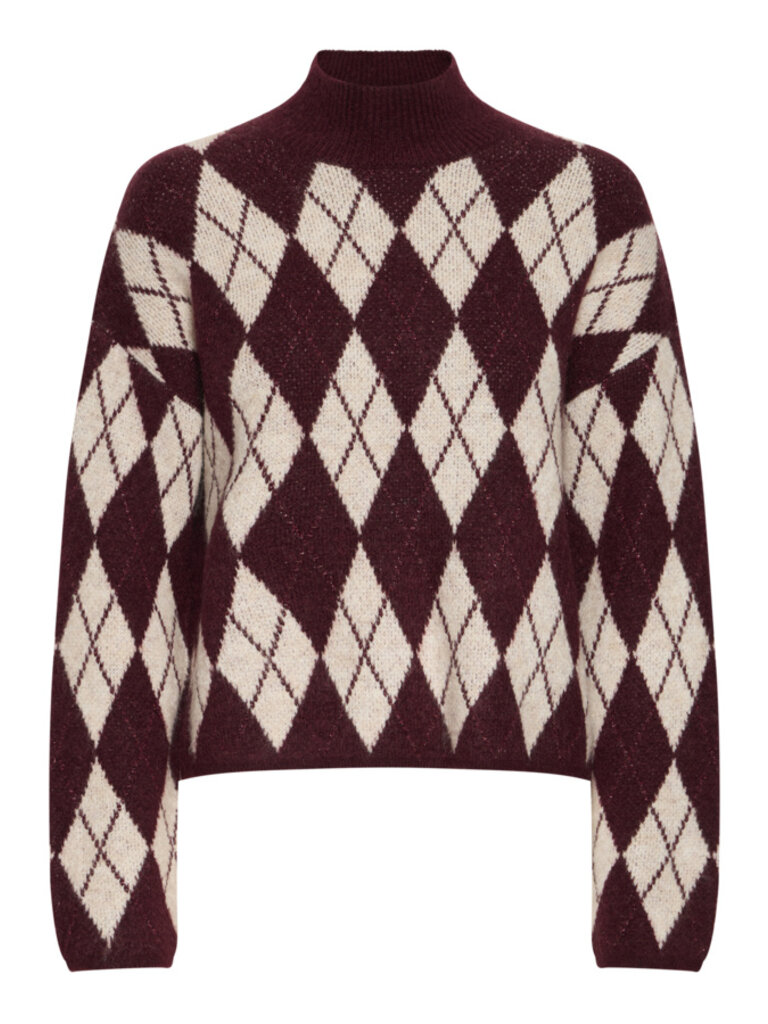 B. Young Port Argyle Knit