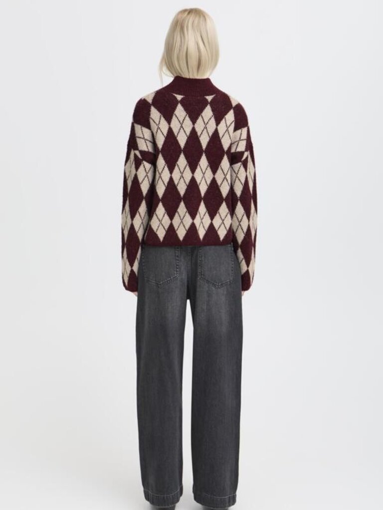 B. Young Port Argyle Knit