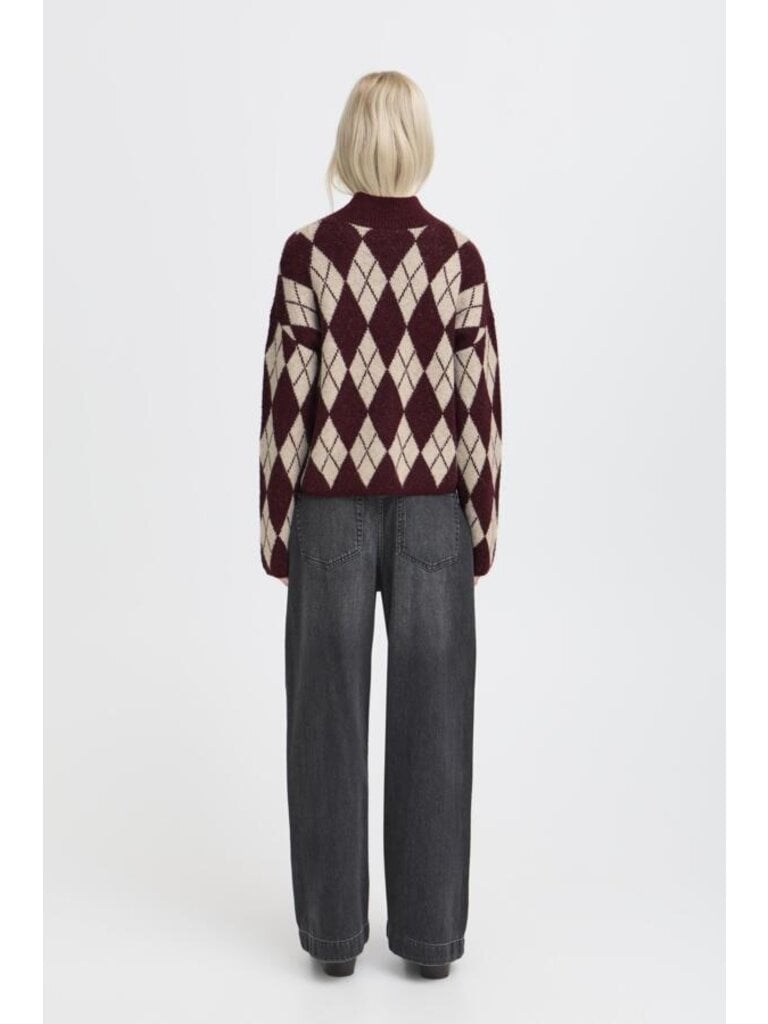 B. Young Port Argyle Knit