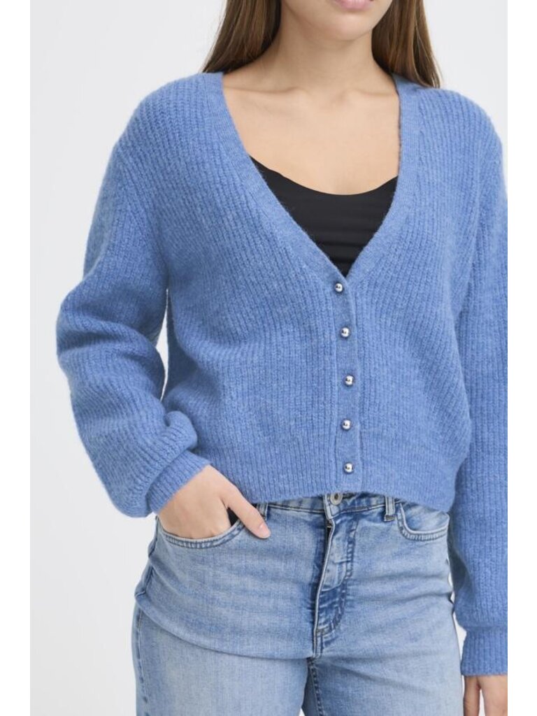 ICHI Blue Yonder Cardigan