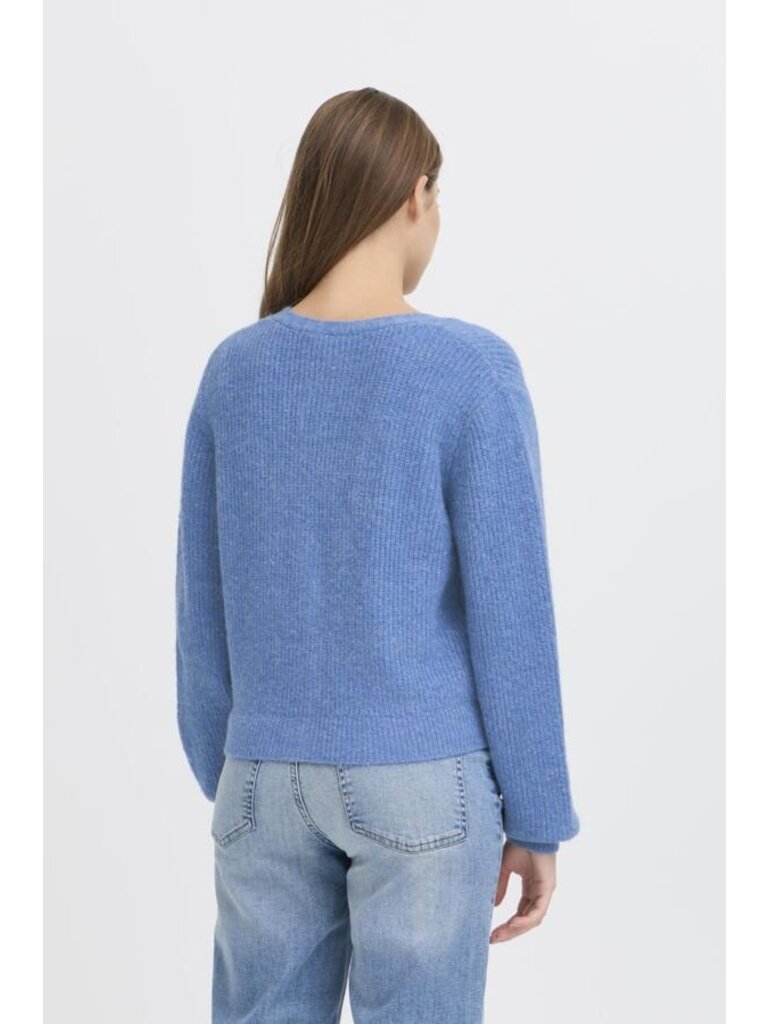 ICHI Blue Yonder Cardigan