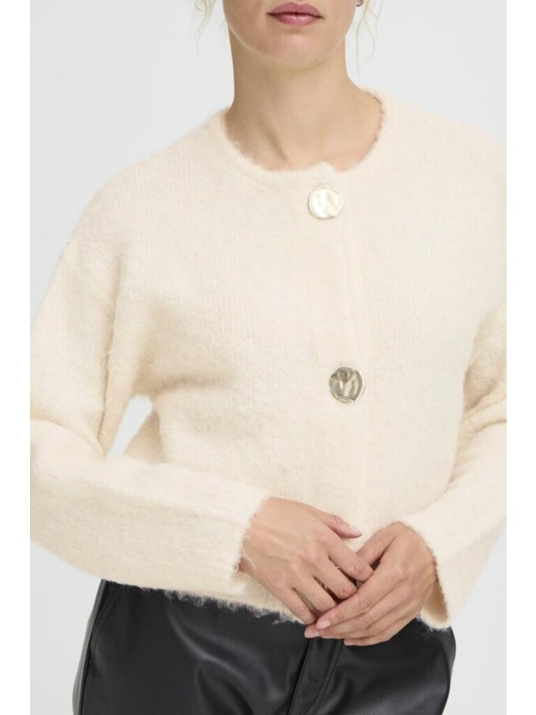 B. Young Hammered Button Cardigan