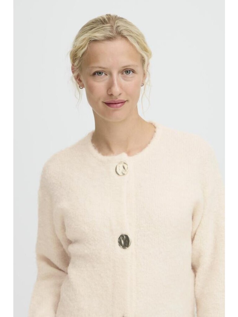 B. Young Hammered Button Cardigan