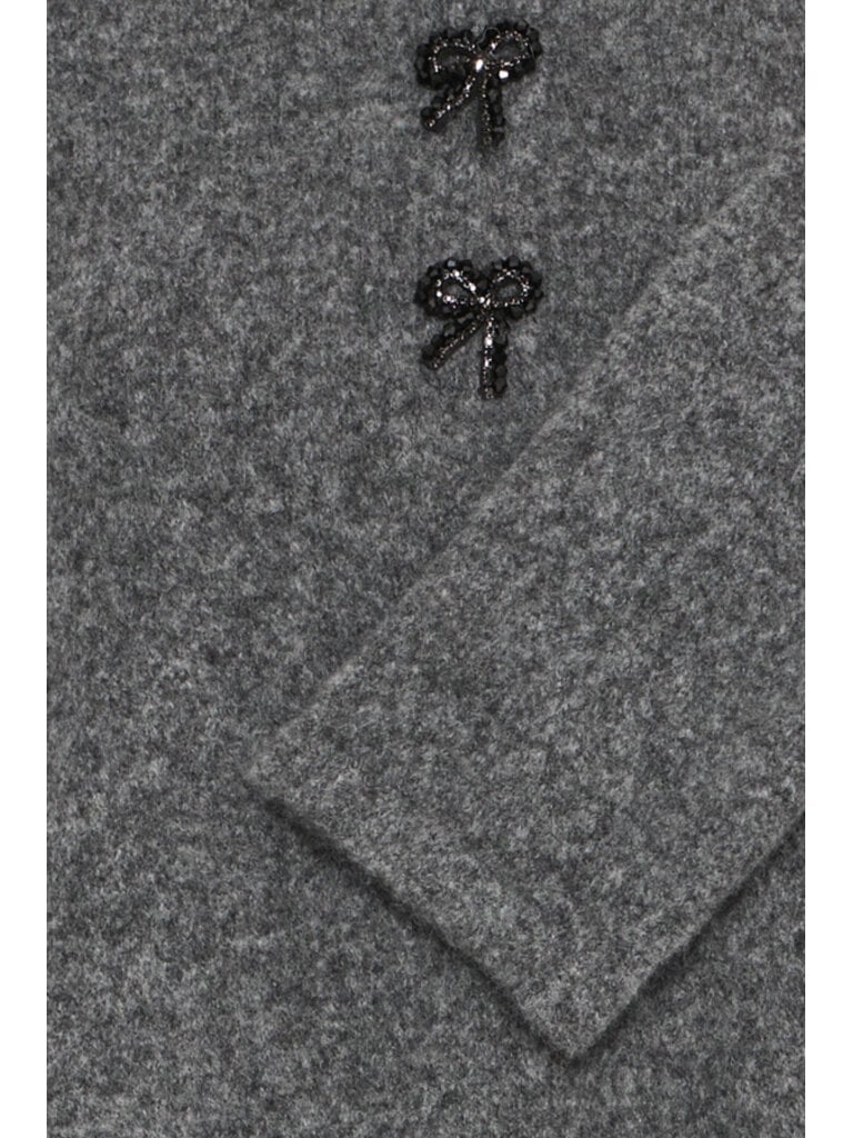 B. Young Bow Charm Knit Dress
