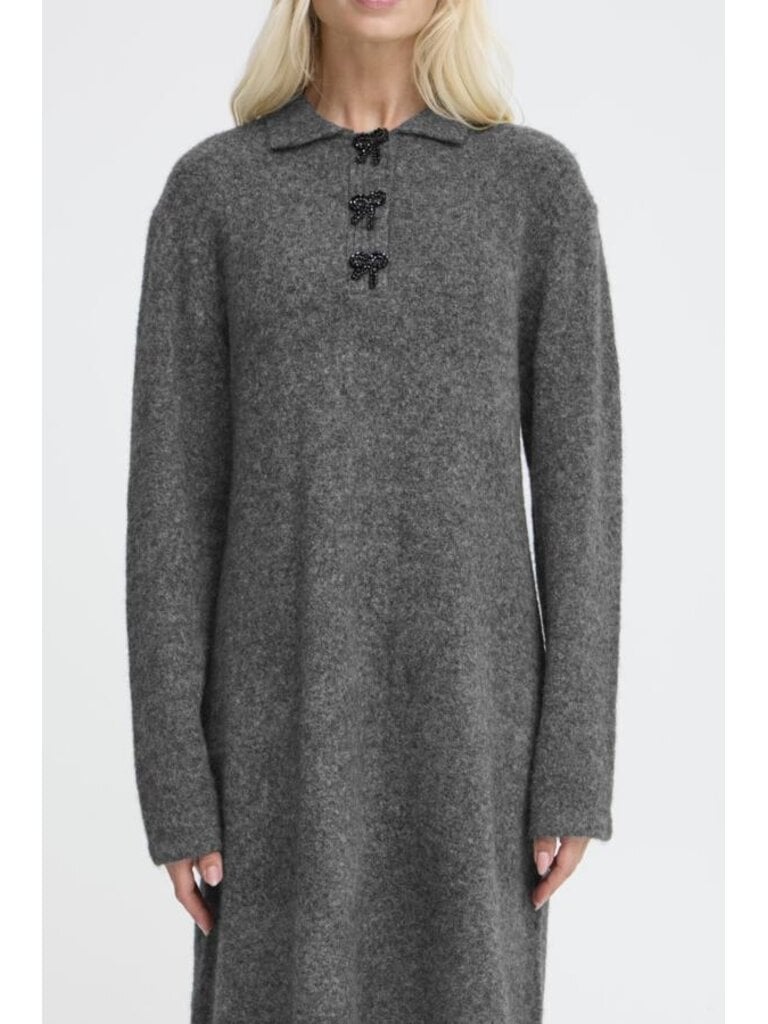 B. Young Bow Charm Knit Dress