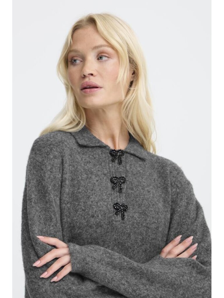 B. Young Bow Charm Knit Dress