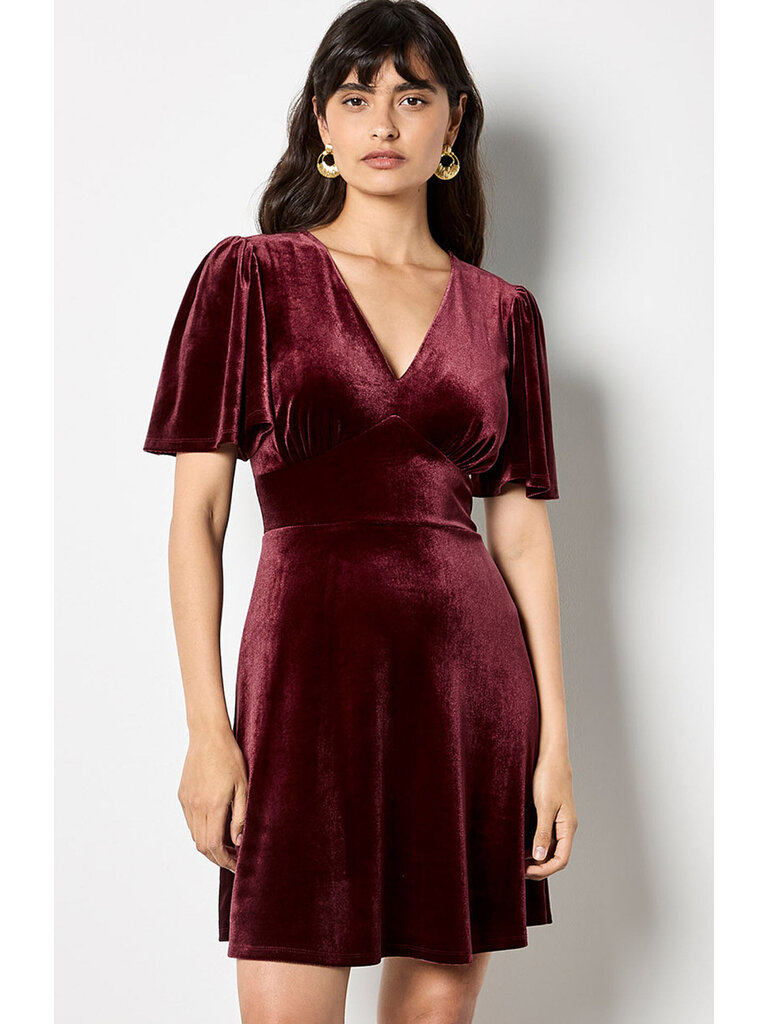 Apricot Velvet Wine Empire Mini