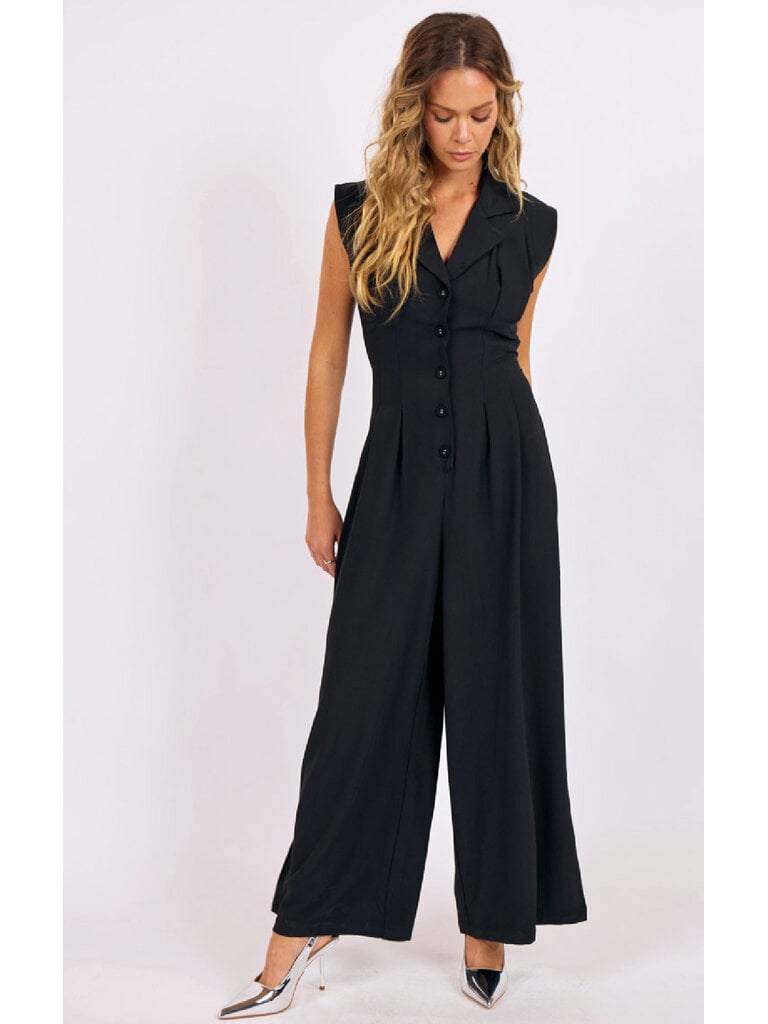 Sage The Label Cut Out Back Jumpsuit
