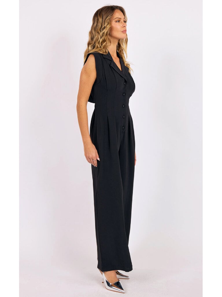 Sage The Label Cut Out Back Jumpsuit