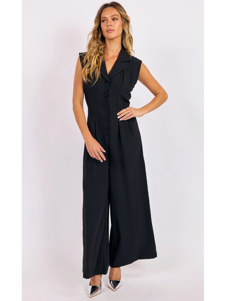 Sage The Label Cut Out Back Jumpsuit