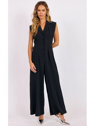 Sage The Label Cut Out Back Jumpsuit Sage The Label Cut Out Back Jumpsuit