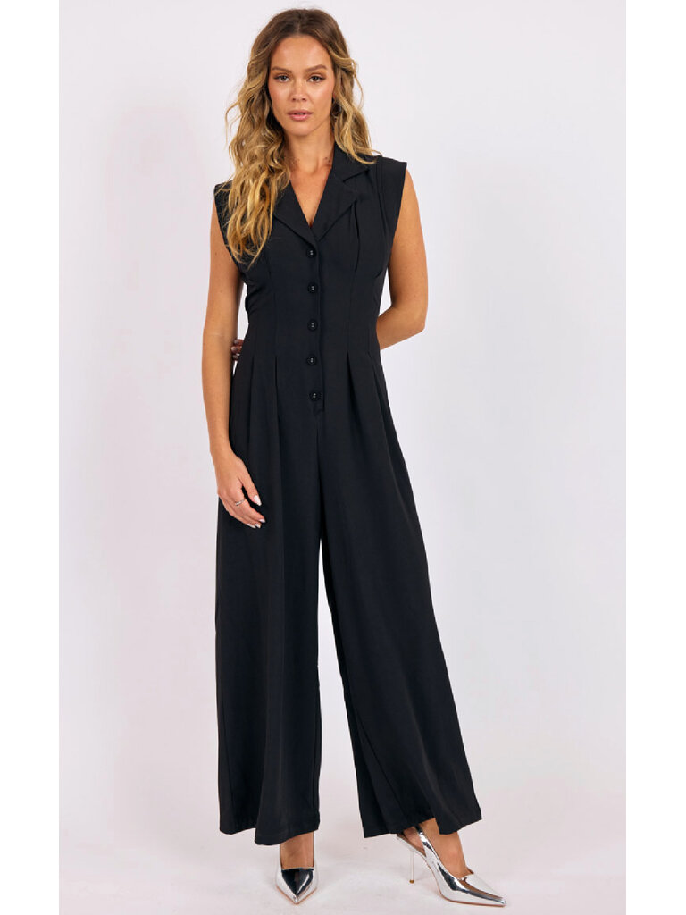 Sage The Label Cut Out Back Jumpsuit