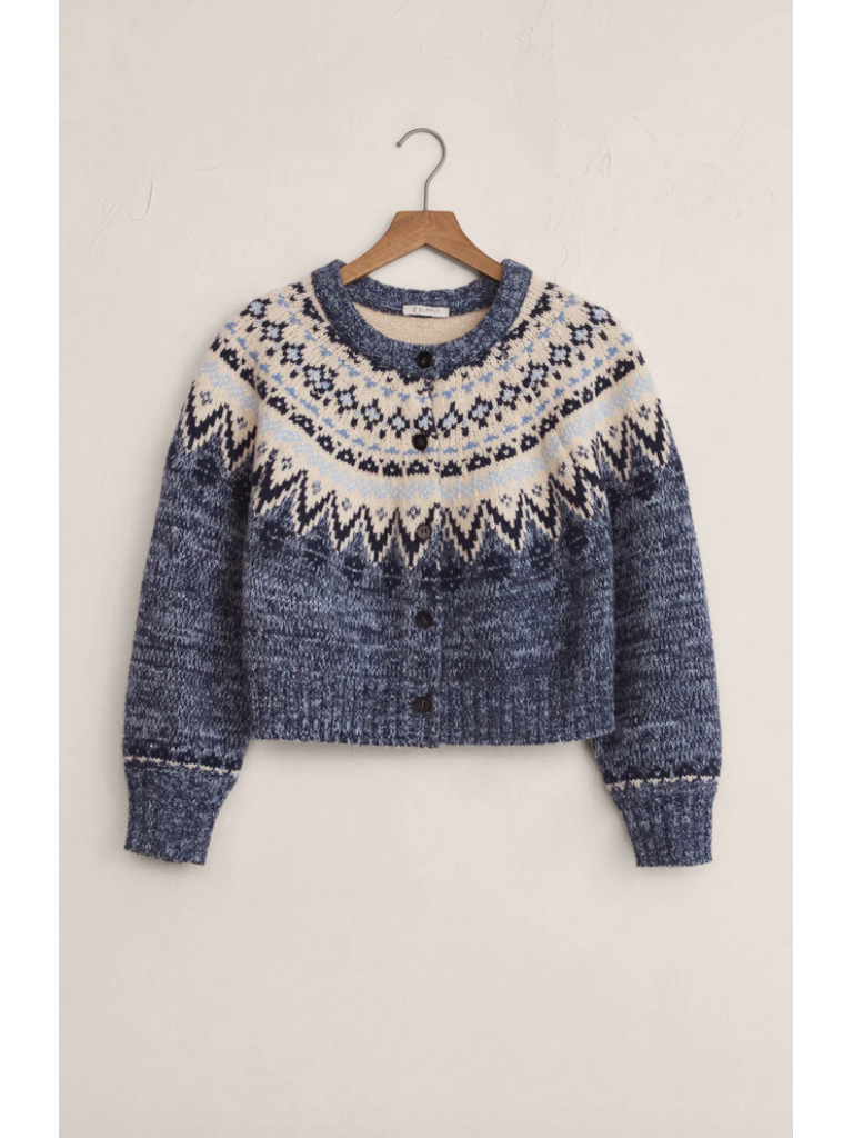 Z Supply Belgium Blue Cardigan