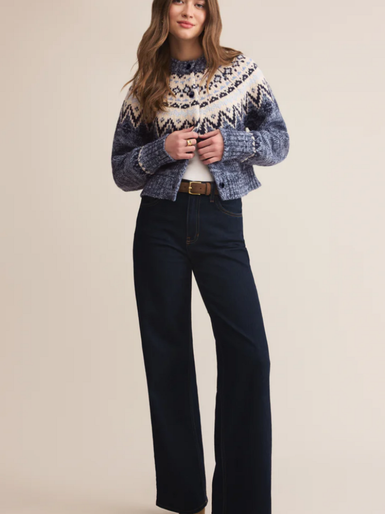 Z Supply Belgium Blue Cardigan