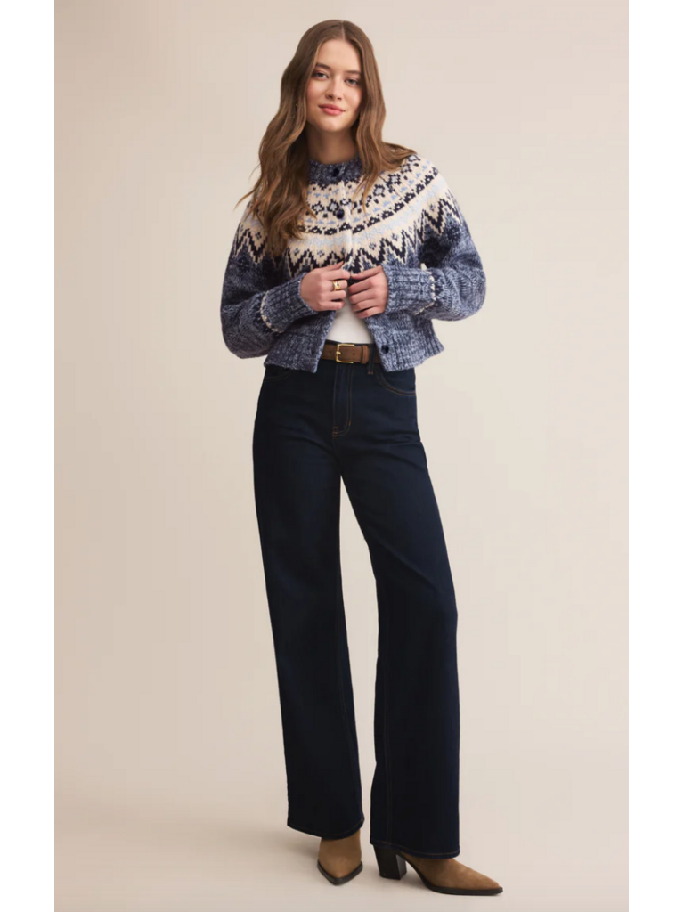 Z Supply Belgium Blue Cardigan