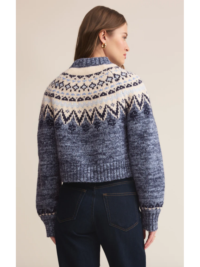 Z Supply Belgium Blue Cardigan