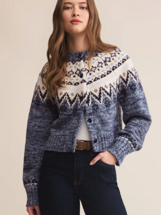 Z Supply Belgium Blue Cardigan