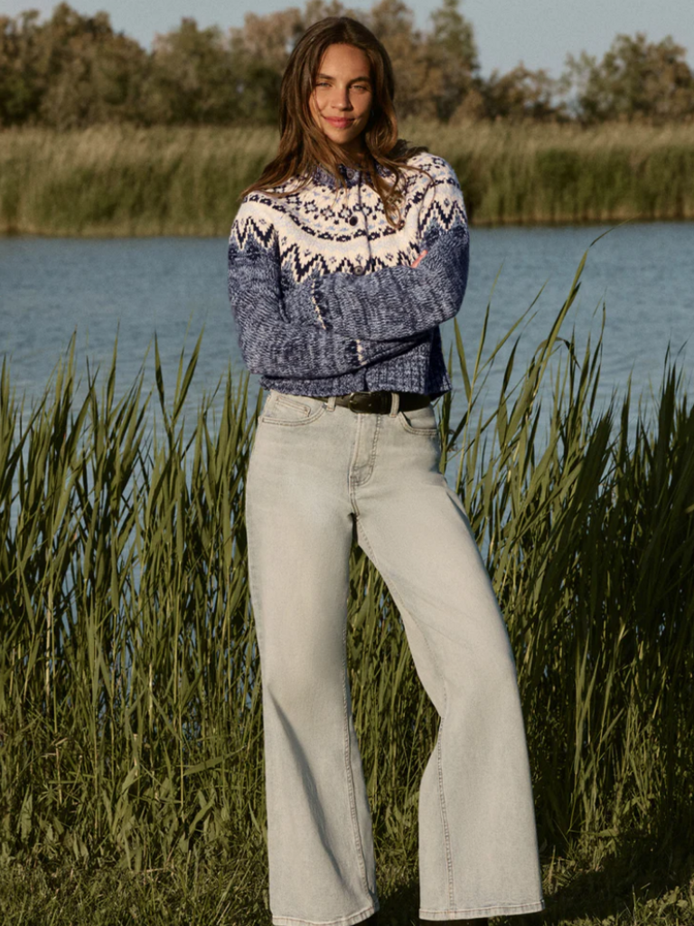 Z Supply Belgium Blue Cardigan