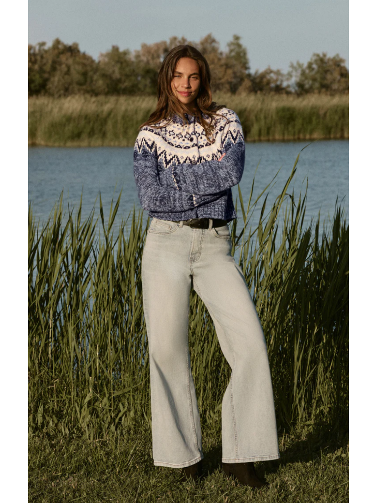 Z Supply Belgium Blue Cardigan