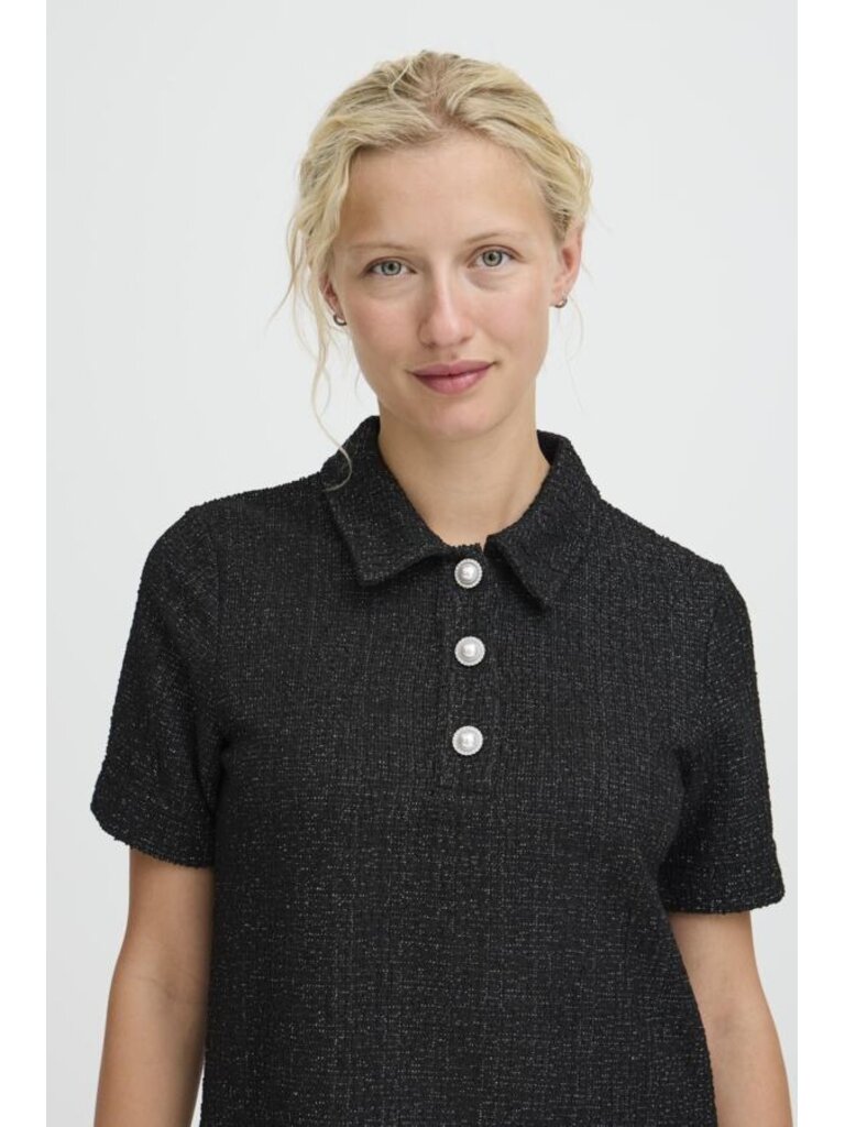 B. Young Sparkle & Pearl Button Dress