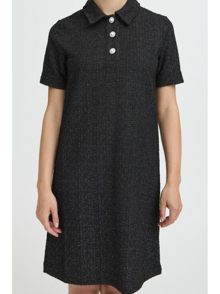 B. Young Sparkle & Pearl Button Dress