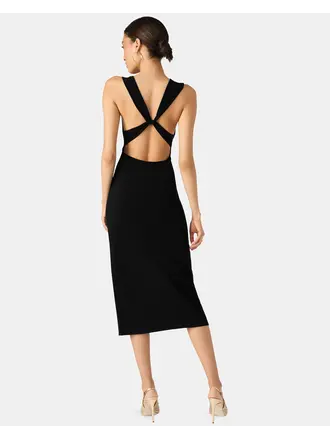 Steve Madden Cross Back Midi Dress