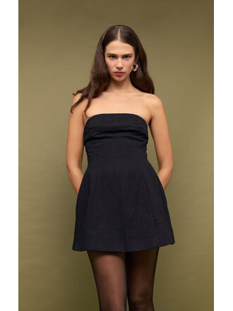 Mink Pink Super Short Peplum Mini